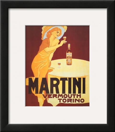 Martini Vermouth Torino-null-Framed Art Print