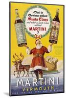 Martini Vermouth - What Is Christmas Without It?-null-Mounted Photographic Print