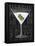 Martini (Vertical)-Cory Steffen-Framed Stretched Canvas