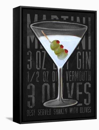 Martini (Vertical)-Cory Steffen-Framed Stretched Canvas