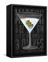 Martini (Vertical)-Cory Steffen-Framed Stretched Canvas