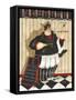 Martini Waiter-Jennifer Garant-Framed Stretched Canvas