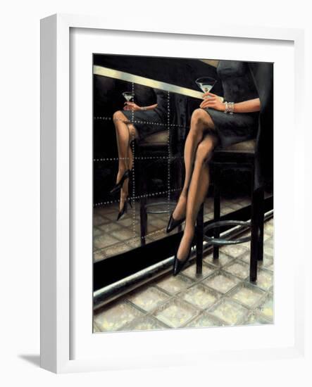 Martini with a Twist-Nathan Rohlander-Framed Art Print