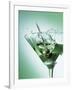 Martini with Olive Splash-Steve Lupton-Framed Photographic Print