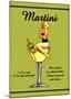 Martini-null-Mounted Giclee Print