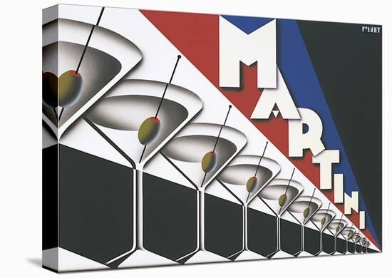 Martini-Steve Forney-Stretched Canvas