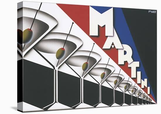 Martini-Steve Forney-Stretched Canvas