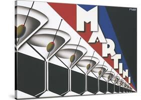 Martini-Steve Forney-Stretched Canvas