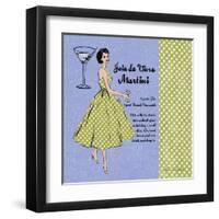 Martini-Lisa Ven Vertloh-Framed Art Print