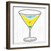 Martini-Lauren Gibbons-Framed Art Print