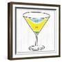 Martini-Lauren Gibbons-Framed Art Print