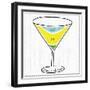 Martini-Lauren Gibbons-Framed Art Print