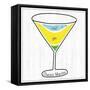 Martini-Lauren Gibbons-Framed Stretched Canvas