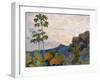 Martinique Landscape, 1887 (Detail)-Paul Gauguin-Framed Premium Giclee Print