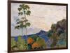 Martinique Landscape, 1887 (Detail)-Paul Gauguin-Framed Giclee Print