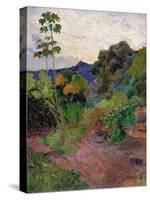Martinique Landscape, 1887-Paul Gauguin-Stretched Canvas