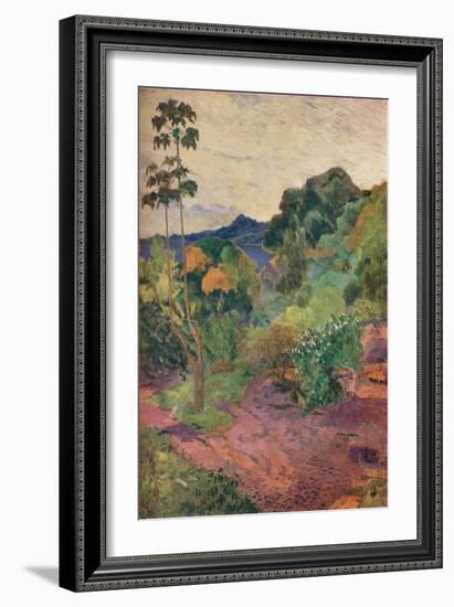 'Martinique Landscape', 1887-Paul Gauguin-Framed Giclee Print