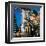 Martinis Over Manhattan-Jeff Williams-Framed Giclee Print