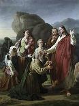 Christ Healing the Blind-Martinus Rorbye-Giclee Print