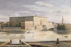 The Royal Palace, Stockholm, 1848-Martius Rorbye-Laminated Giclee Print