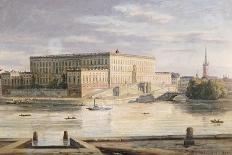 The Royal Palace, Stockholm, 1848-Martius Rorbye-Laminated Giclee Print