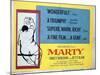 Marty, 1955, Directed by Delbert Mann-null-Mounted Giclee Print