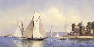 The Alberta Departing Portsmouth-Martyn Mackrill-Framed Collectable Print