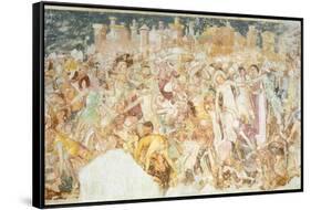 Martyrdom, Detail from Legend of St Ursula-Tommaso Da Modena Tommaso Da Modena-Framed Stretched Canvas