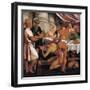 Martyrdom of John Baptist, Circa 1548-Jacopo Bassano-Framed Giclee Print