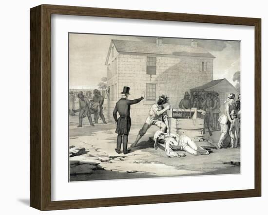 Martyrdom of Joseph and Hyrum Smith in Carthage Jail, June 27th 1844, 1851-null-Framed Giclee Print