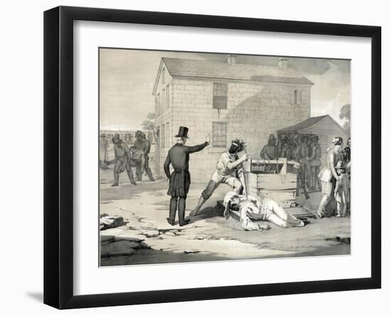 Martyrdom of Joseph and Hyrum Smith in Carthage Jail, June 27th 1844, 1851-null-Framed Giclee Print