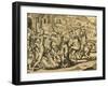Martyrdom of Missionary Monks in South America, Engraving from Historia Americae-Theodor de Bry-Framed Giclee Print
