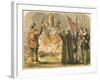 Martyrdom of Ridley and Latimer-English School-Framed Giclee Print