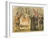 Martyrdom of Ridley and Latimer-English School-Framed Giclee Print