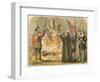 Martyrdom of Ridley and Latimer-English School-Framed Giclee Print