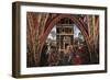 Martyrdom of Saint Barbara-Bernardino di Betto Pinturicchio-Framed Giclee Print