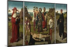 Martyrdom of Saint Erasmus (Triptyc), 1458-Dirk Bouts-Mounted Giclee Print