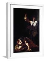 Martyrdom of Saint Eurosia-Giulia Lama-Framed Giclee Print