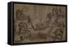 Martyrdom of Saint Lawrence-Luca Cambiasi-Framed Stretched Canvas