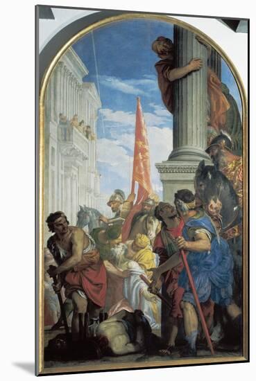 Martyrdom of Saints Primo and Feliciano, 1562-Paolo Caliari-Mounted Giclee Print
