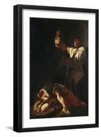 Martyrdom of Sant Eurosia-Giulia Lama-Framed Giclee Print