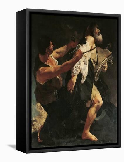 Martyrdom of St James-Giovanni Battista Quadrone-Framed Stretched Canvas