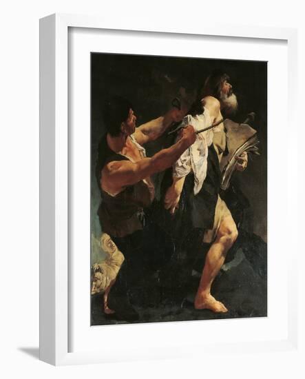 Martyrdom of St James-Giovanni Battista Quadrone-Framed Giclee Print