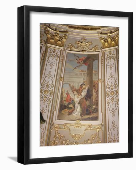 Martyrdom of St. John, Bishop of Bergamo-Giovanni Battista Tiepolo-Framed Photographic Print
