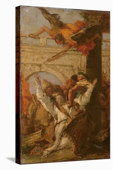 Martyrdom of St. John, Bishop of Bergamo-Giovanni Battista Tiepolo-Stretched Canvas