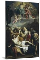 Martyrdom of St Lawrence, 1825-1827-Francesco Podesti-Mounted Giclee Print