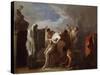 Martyrdom of St Lawrence-Johann Heinrich Schonfeld-Stretched Canvas