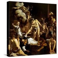 Martyrdom of St. Matthew-Caravaggio-Stretched Canvas