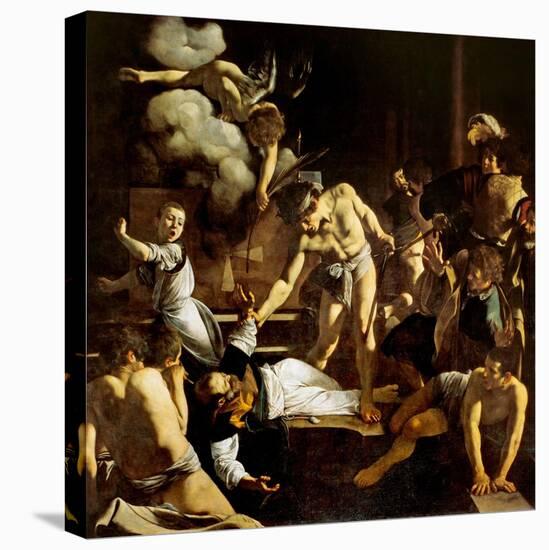 Martyrdom of St. Matthew-Caravaggio-Stretched Canvas