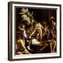 Martyrdom of St. Matthew-Caravaggio-Framed Premium Giclee Print